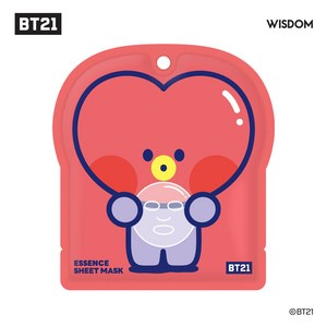 BT21 미니니 에센스 시트 마스크팩 타타, 1개, 1개입