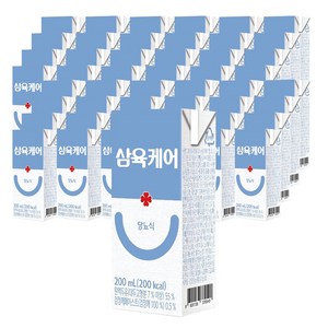 삼육 케어푸드 당뇨식 당뇨환자용 200ml x 48팩, 48개