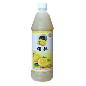 청솔 레몬 음료베이스 835ml / 과일원액, 2개