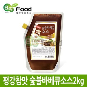 평강참맛 숯불바베큐소스2kg 3개, 2kg