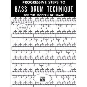 Pogessive Steps to Bass Dum Technique fo the Moden Dumme 베이스 드럼 교재 Alfed 알프레드 [00-17315]