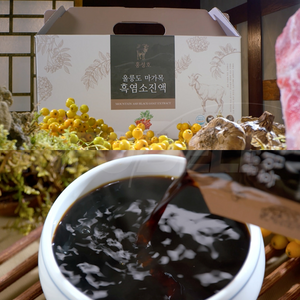 [인포벨 홈쇼핑]마가목먹은 홍성호 국내산 울릉도 마가목 흑염소 진액 흑마늘 야관문 부모님 기력 건강 선물, 60개, 70ml