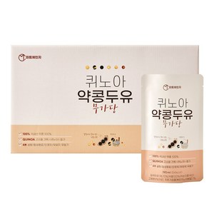 미트체인지 퀴노아 약콩두유 무가당 190ml, 20개