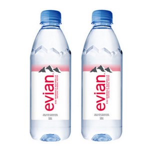 에비앙 알프스산맥 천연광천수 물 500ml x 24 팩, 24개