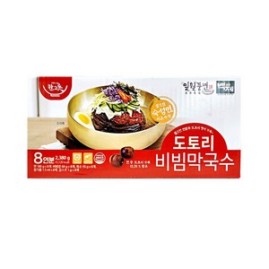 백제 일월풍면 도토리 비빔막국수_코스트코, 297.5g, 8개