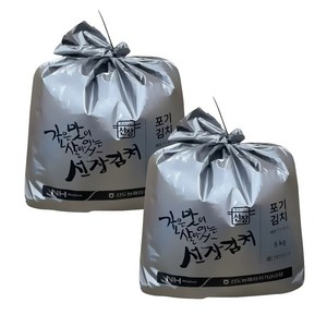 농협 포기 풍산 선장김치5kg x 2, 5kg, 2개