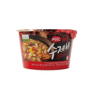 칠갑농산 해물수제비 매운맛, 173g, 8개