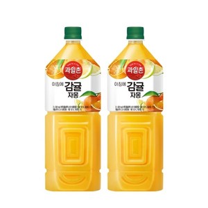 코카콜라 과일촌 아침에 감귤자몽 2L 6개