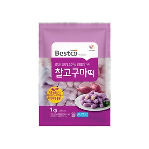 베스트코 찰고구마떡 1kg, 1개