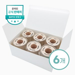 [로켓] 자극없는 실리콘겔 반창고 SRTO 5.0cm x 150cm, 6개