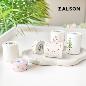 ZALSON 라벨기 ZP201 전용 용지 잘쓴 라벨프린터 라벨지, T-AD3 테두리5030순환