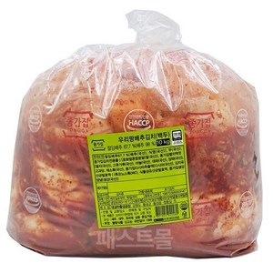 종가집 우리땅 배추김치 백두, 10kg, 1개