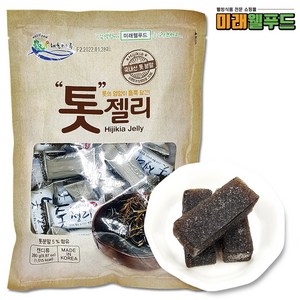 [미래웰푸드] 일광제과 톳젤리 280g / 간식 제리 해초젤리 군것질 주전부리 건강젤리, 1개