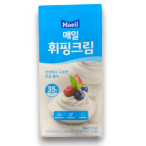 매일 휘핑크림, 1L, 4개