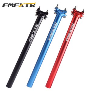 FMFXTR 제로백 싯포스트 시트포스트 안장봉 31.6mm 400mm, Double nail Seat tube, 블루 400mm 31.6mm, 1개