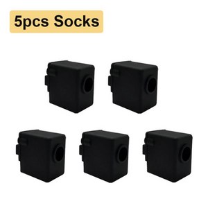 Anycubic Koba 2 Neo Po Plus Max 3D 프린터 프린트 헤드 황동 하드 스틸 화산 깍지 핫엔드 키트 24V, 09 5pcs Socks, 1개