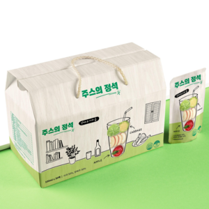 주스의정석 양배추사과즙, 100ml, 30개