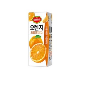 델몬트 드링크팩 오렌지, 190ml, 48개