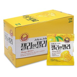 서주 젤리인 젤리 망고 23g x12개, 12개