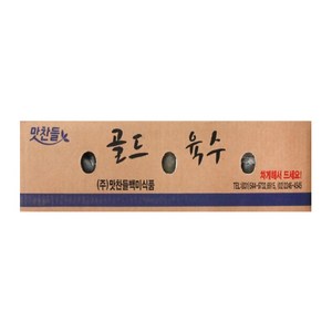 맛찬들 백미 골드 냉면육수 벌크 5kg, 2개