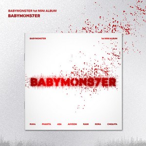 베이비몬스터 - 1st MINI ALBUM BABYMONS7ER PHOTOBOOK VER, 1CD