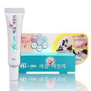 하이얀 배꼽 때 클리너 10ml 냄새 제거 스크럽, 1개