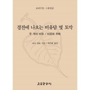 경전에 나오는 비유담 몇 토막, 냐나삿따 편/박은화 역, 고요한소리