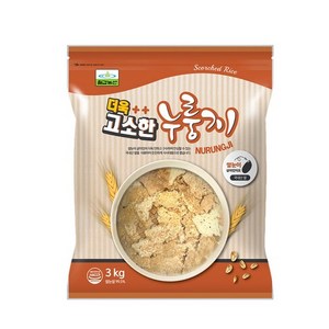 칠갑농산 더욱 고소한 누룽지, 3kg, 1개