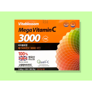 초당약품 비타블로썸 메가비타민C 3000 파인, 360.36g, 1개