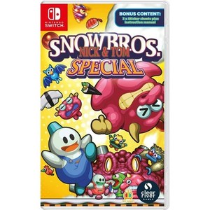 일본직발송 1. D3 PUBLISHER SNOW BROS. NICK TOM SPECIAL (수입판:북미) SWITCH, One Size, One Colo