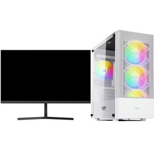 서민컴퓨터 조립컴퓨터 풀세트 조립PC 게이밍PC 게임용 컴퓨터 본체 롤 오버워치 피파 배그 배틀그라운드 펠월드 디아블로 데스크탑 고사양PC, 화이트, 16GB, 512GB, Free DOS, CG7.5