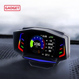 가제트 HUD 헤드업디스플레이 GH9 OBD2 슬로프미터, 단품