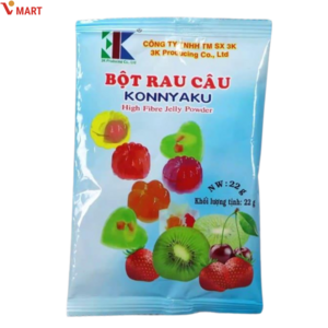 Vmart 베트남 젤리 파우더 bot rau cau, 1개, 22g