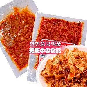 [천천중국식품]고향맛 인조고기 무침 100G, 1개