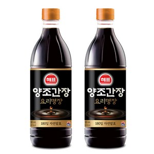 해표 양조간장, 930ml, 2개