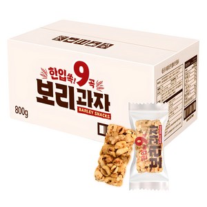 한입 쏙 9곡 보리과자, 800g, 1개