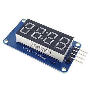 아두이노 시계 FND 7세그먼트 LED 디스플레이 모듈 Aduino TM1637-CLOCK-Module, 1개