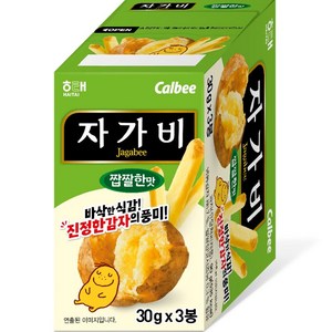 자가비 짭짤한 맛 3p, 90g, 4개