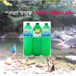 산지직배송-고로쇠(1.5리터 x 3병-냉동)-지리산 채취 고로쇠수액-지리산 청학동, 3개, 1.5L