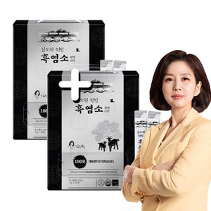 [1+1] 김소형 흑염소 진액스틱 대용량 3000ml 24주분 [홍삼함유 단맛], 1.5kg, 2개