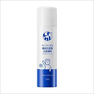 [매장정품] 라이프홀릭 퀵드라이 쿨링 데오드란트 스프레이 150ml, 1개