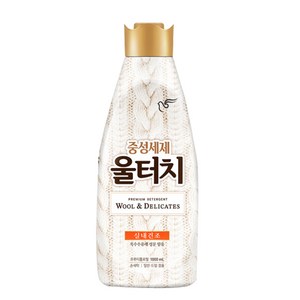 울터치 중성 세제 본품, 1L, 3개