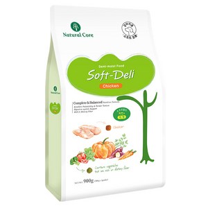 네츄럴코어 소프트델리 치킨&야채, 1개, 900g, 치킨+야채