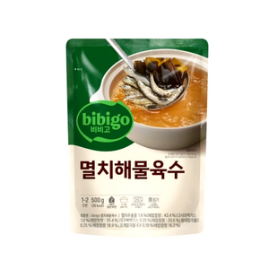 비비고 멸치해물육수, 500g, 10개