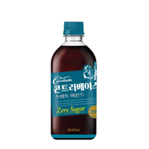 롯데 칸타타 콘트라베이스 스위트 아몬드, 500ml, 6개