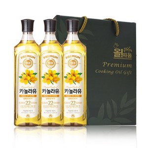 올따옴 사조해표 카놀라유 선물세트 C-2호, 900ml, 3개