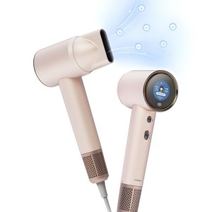 무아스 슈퍼 플라즈마 BLDC 헤어 드라이기 PRO, 소프트 핑크, MHD5