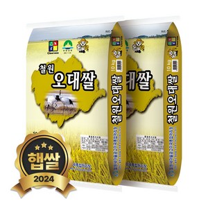 현대농산 철원 오대쌀 20kg (10kgX2봉) 단일품종, 1개