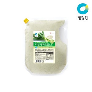 청정원 리얼대파크림소스 2kg 13030, 1개