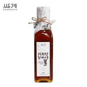 쌍계명차 지리산 헛개나무꿀 400g (국내산 자연꿀), 1개